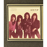 KISS Lick It Up RIAA Gold Album Award - Record Award