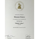 Kodak Black ’Bodak Yellow (Money Moves)’ Cardi B Grammy Nominee Medallion and Certificate - RARE - Record Award