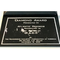 Led Zeppelin IV RIAA Diamond Album Award presented to Atlantic Records - RARE - Record Award