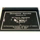 Led Zeppelin IV RIAA Diamond Album Award presented to Atlantic Records - RARE - Record Award