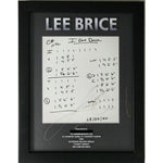 Lee Brice ’I Don’t Dance’ Music Notation Award signed by - Record