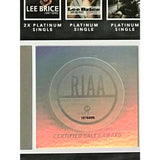 Lee Brice RIAA 12M Sold Combo Award - Record