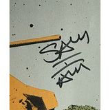 Limp Bizkit Ltd Edition Tour Poster signed by full group - Music Memorabilia