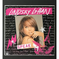 Lindsay Lohan Speak RIAA Platinum Album Award - Record
