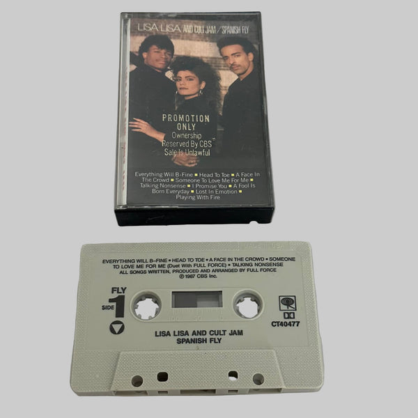 Lisa Lisa and Cult Jam Spanish Fly (1987) Promo Cassette FCT40477 - Media