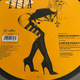 Lita Ford ’Shot of Poison’ 12’’ 1991 UK Picture Disc PT 49130 - Media