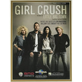 Little Big Town Signed ’Girl Crush’ Sheet Music - Record Award