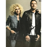 Little Big Town Signed ’Girl Crush’ Sheet Music - Record Award