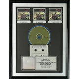 Live Throwing Copper RIAA 3x Multi-Platinum Award - Record Award