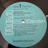 Living Voices The Little Drummer Boy 1965 LP CAL-911 Stereo - Media