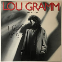 Lou Gramm Ready Or Not LP signed by Lou Gramm w/BAS COA - Music Memorabilia