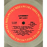 Loverboy Get Lucky RIAA Platinum Album Award - Record Award