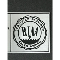 Loverboy Get Lucky RIAA Platinum Album Award - Record Award