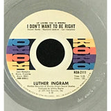 Luther Ingram ’(If Loving You Is Wrong)...’ 1972 Disc Award Ltd - RARE - Record Award