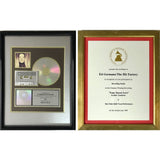 Luther Vandross Never Let Me Go RIAA Platinum Album Award - Record Award