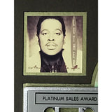Luther Vandross Never Let Me Go RIAA Platinum Album Award - Record Award