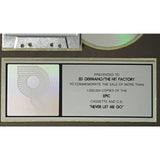 Luther Vandross Never Let Me Go RIAA Platinum Album Award - Record Award