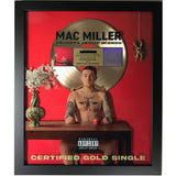 Mac Miller ’Objects In The Mirror’ RIAA Gold Single Award - Record Award