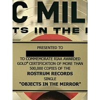 Mac Miller ’Objects In The Mirror’ RIAA Gold Single Award - Record Award