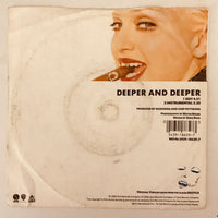 Madonna ’Deeper and Deeper’ 7’’ - 45 Record Import 1992 W0146 - Media