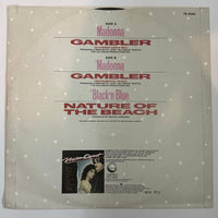 Madonna ’Gambler’ 12’ Vinyl Single Import UK 1985 - Media