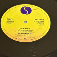 Madonna ’Holiday’ 12’ Vinyl Import 1983 - Media