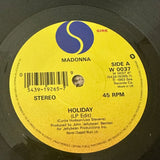 Madonna ’Holiday’ 1991 UK Import 7’’-45rpm Reissue W0037 - Media