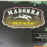 Madonna Music UK Import Sainsbury’s LE Blue Vinyl 2000 SEALED 9362-47865-1 - Media