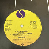 Madonna ’Papa Don’t Preach’ (Extended Version) 1986 UK Import 12’’ Single Record W8636(T) - Media
