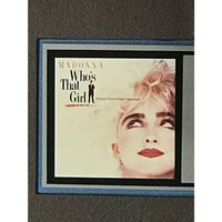 Madonna Who’s That Girl? RIAA Platinum Album Award - Record Award