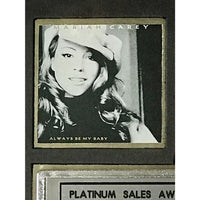 Mariah Carey ’Always Be My Baby’ RIAA Platinum Single Award - Record Award