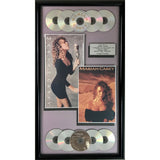 Mariah Carey Debut and Emotions Columbia Records Albums Award - Record Award