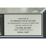 Mariah Carey debut RIAA Platinum Album Award - Record Award