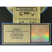 Mariah Carey ’Love Takes Time’ RIAA Gold Single Award - Record Award