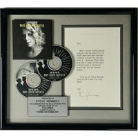 Mary Chapin Carpenter Come On Come On autographed award - Record Award