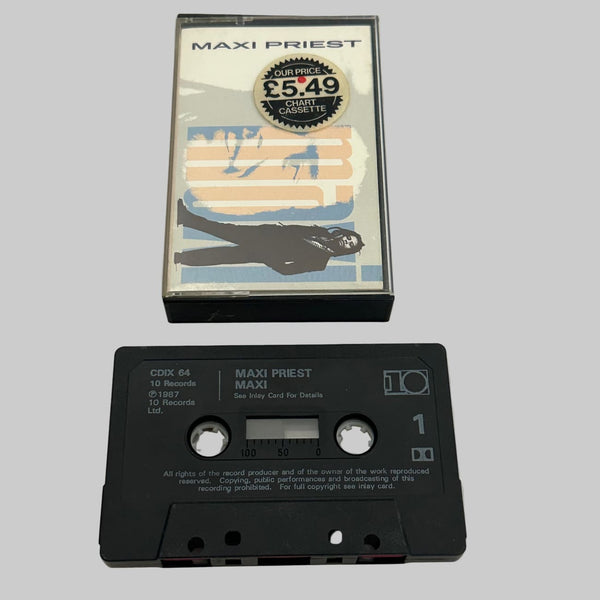 Maxi Priest Maxi (1987) UK Import Cassette CDIX64 - Media