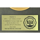 Maxine Nightingale ’Right Back Where We Started From’ RIAA Gold Single Award - Record Award