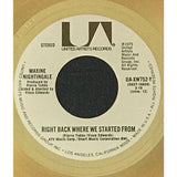 Maxine Nightingale ’Right Back Where We Started From’ RIAA Gold Single Award - Record Award