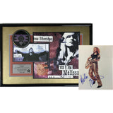 Melissa Etheridge Yes I Am Island Records Award & Signed Photo - Record Award