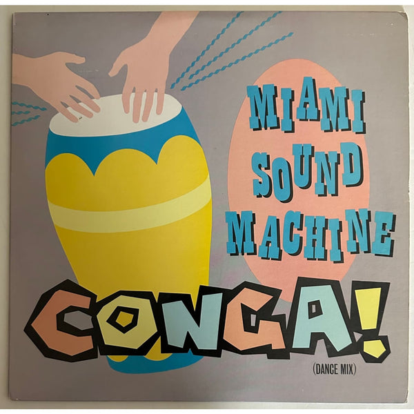 Miami Sound Machine ’Conga!’ 12’’ Single 1985 49-05253 Promo - Media