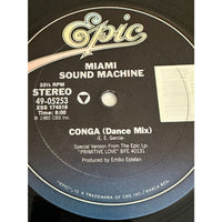 Miami Sound Machine ’Conga!’ 12’’ Single 1985 49-05253 Promo - Media