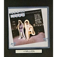 Miami Vice Music From The TV Series RIAA 4x Multi-Platinum Album Award - Record Award