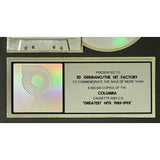 Michael Bolton Greatest Hits 1985-1995 RIAA 2x Multi-Platinum Album Award - Record Award