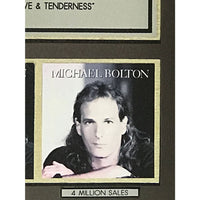 Michael Bolton Time Love & Tenderness RIAA 4x Multi-Platinum Album Award