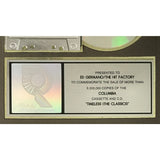 Michael Bolton Timeless: The Classics RIAA 3x Multi-Platinum Album Award - Record Award