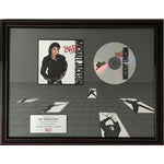 Michael Jackson Bad Epic Records Label Award - Record Award