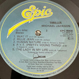 Michael Jackson Thriller 1982 UK Import Album EPC85930 - Media