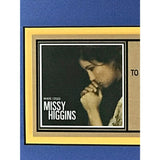 Missy Higgins ’Where I Stood’ RIAA Gold Single Award - Record Award