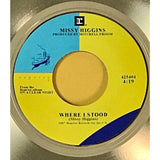 Missy Higgins ’Where I Stood’ RIAA Gold Single Award - Record Award
