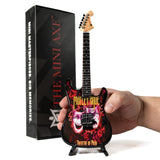Mötley Crüe Theatre of Pain Mini Guitar - Miniatures